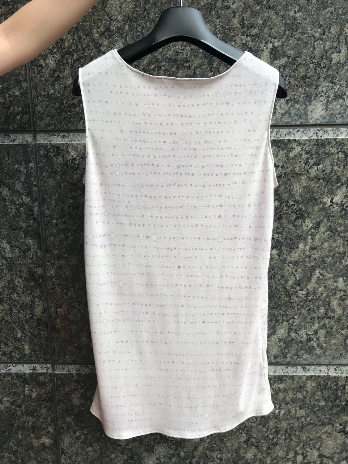 Purple dots sleevelees top 상품이미지9