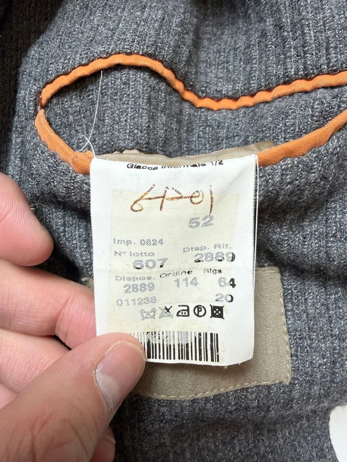 톰볼리니 Tombolini 이태리 텍스처 코튼 블레이저 자켓 PN9264 상품이미지7