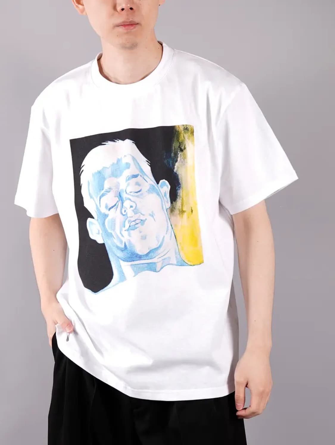 JW 앤더슨(JW Anderson) 오버사이즈드 프린티드 페이스 티셔츠 상품이미지2