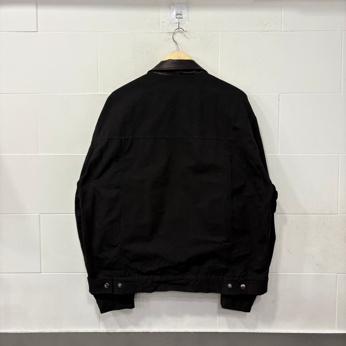 131ensenti 왁스드 모터 자켓 상품이미지5