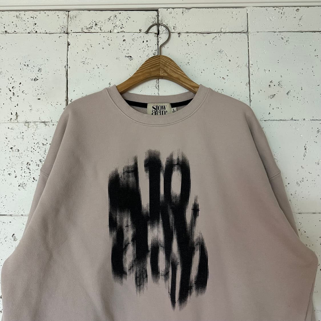 L 슬로우애시드 맨투맨 상품이미지2