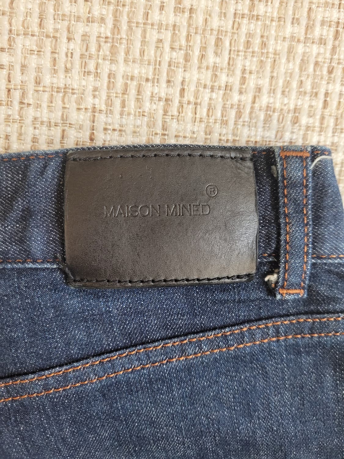 메종미네드 와이드 데님 팬츠 46 상품이미지3