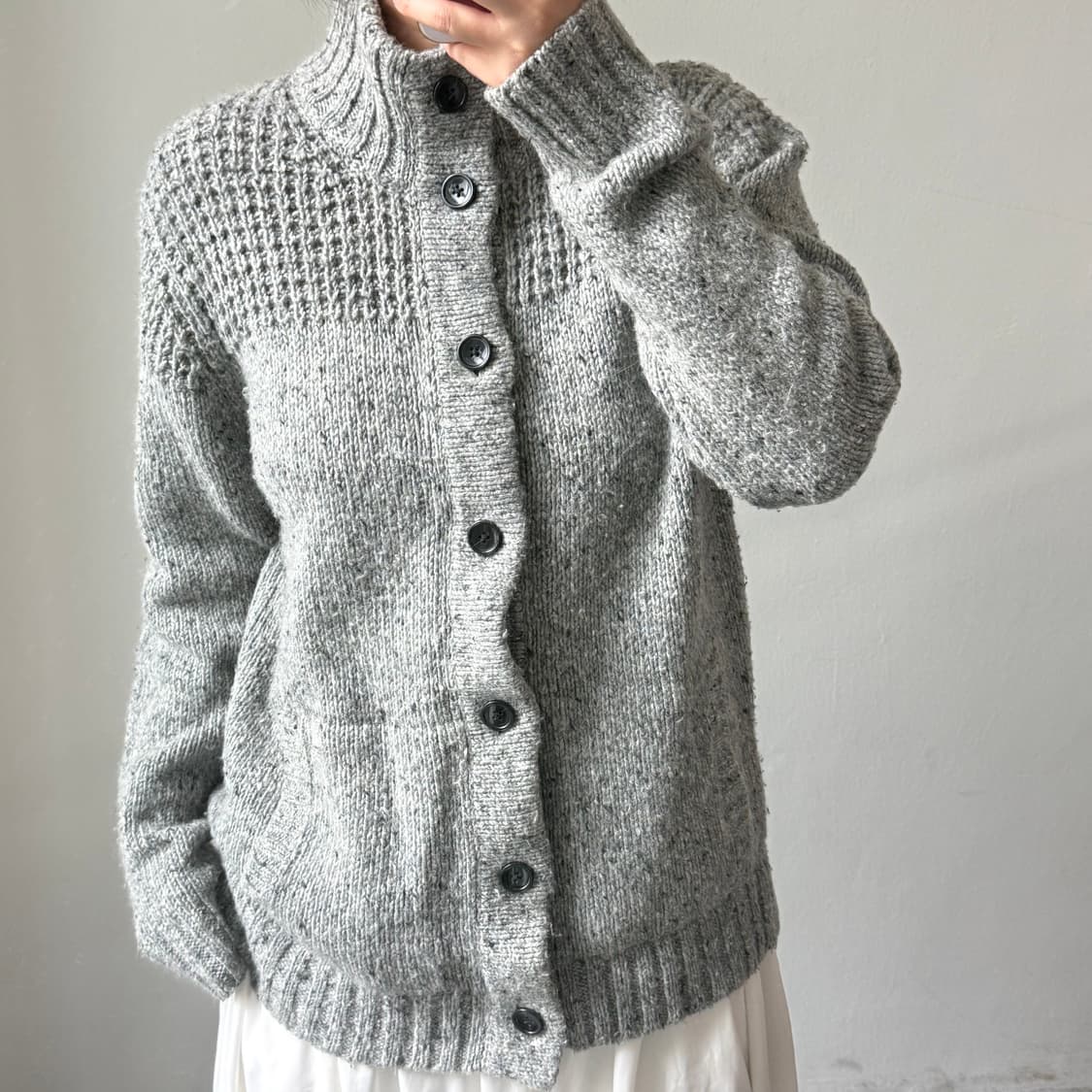 [XL] 유니클로 그레이 가디건 상품이미지1