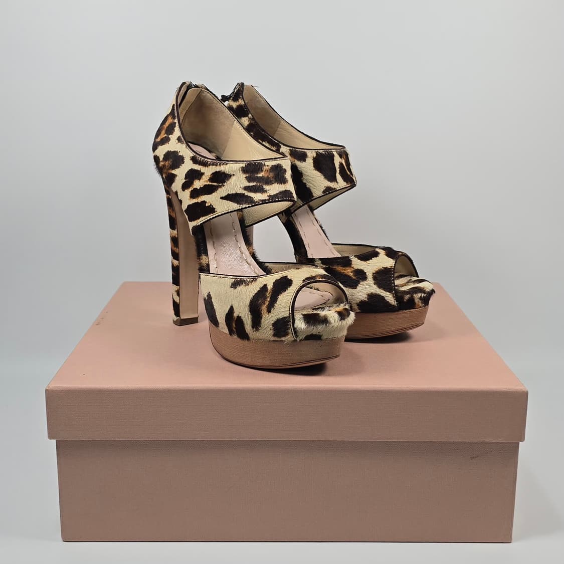 미우미우 레오파드 송치 펌프스 ( 230 ) 상품이미지1