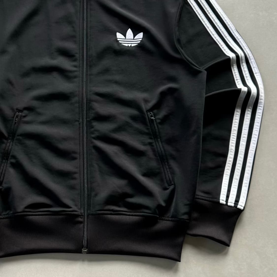 [S]아디다스 구형 파이어버드 블랙 트랙탑 져지 상품이미지4