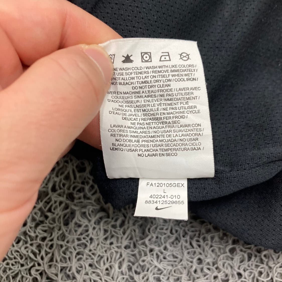 Nike 00,s 나이키 자수 스우시 블랙 라이닝 윈드 상품이미지6