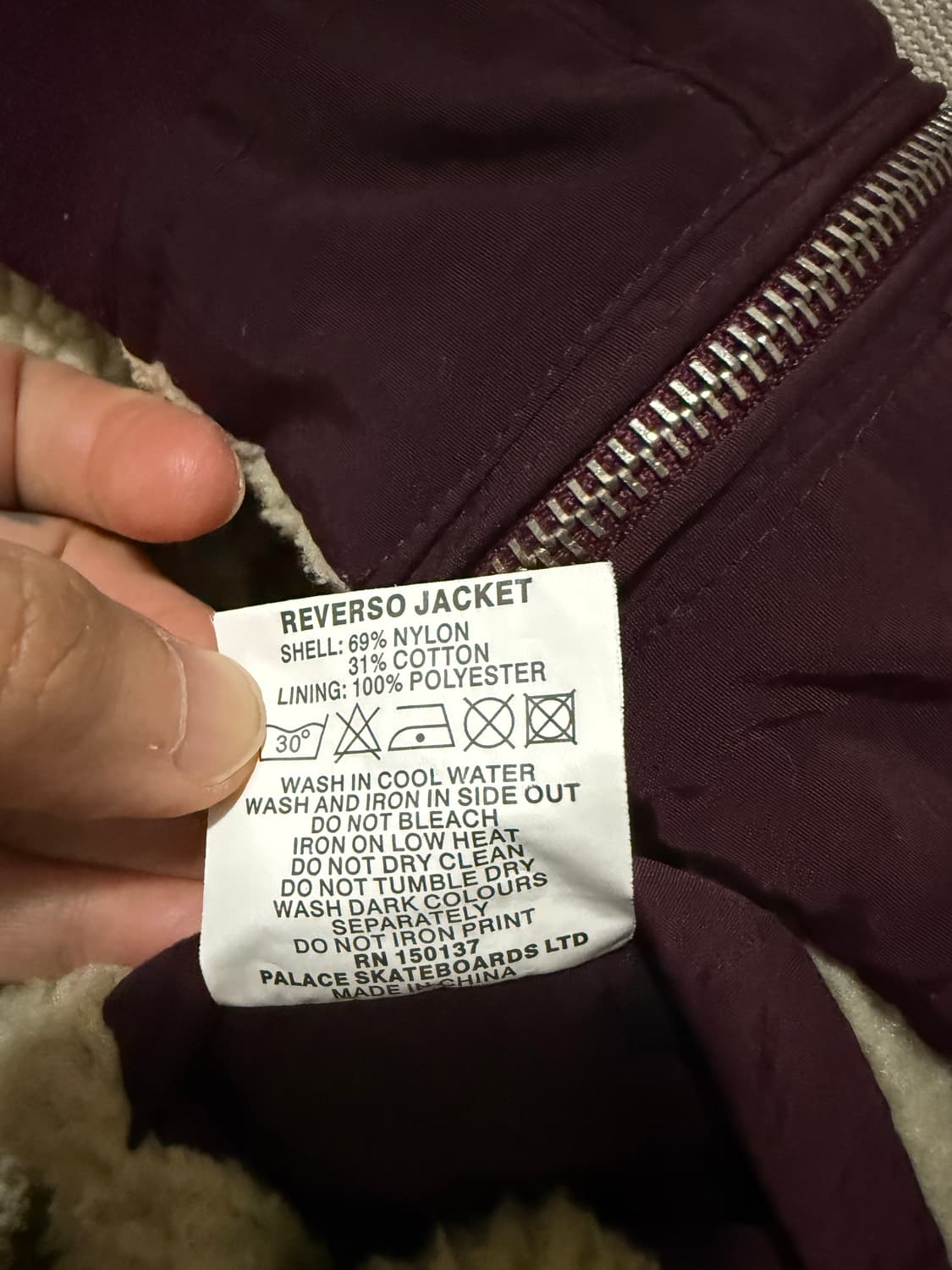 팔라스 리버소 자켓 17FW (S) 상품이미지9