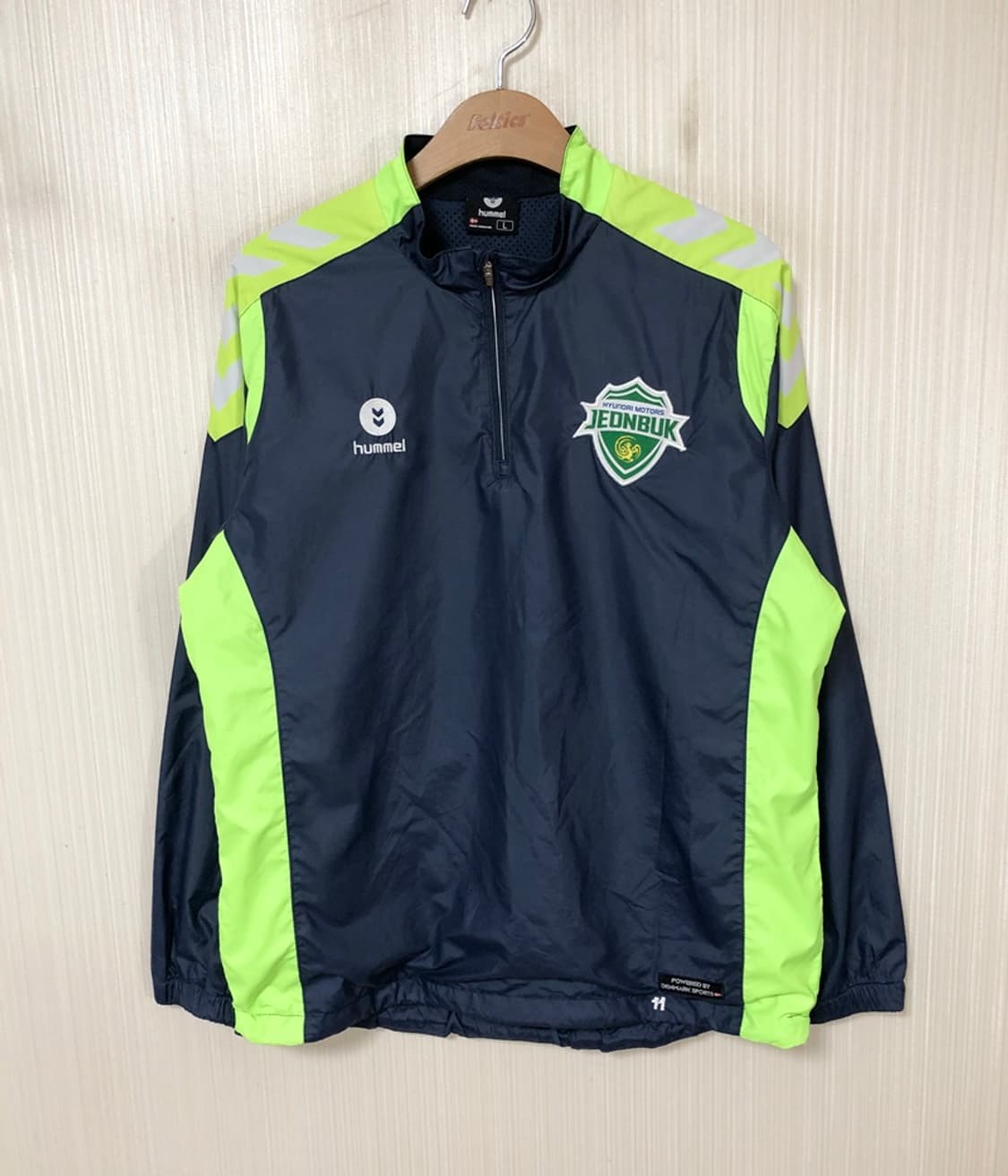 K리그 험멜 전북현대모터스 하프집업 윈드자켓 L #11 상품이미지1