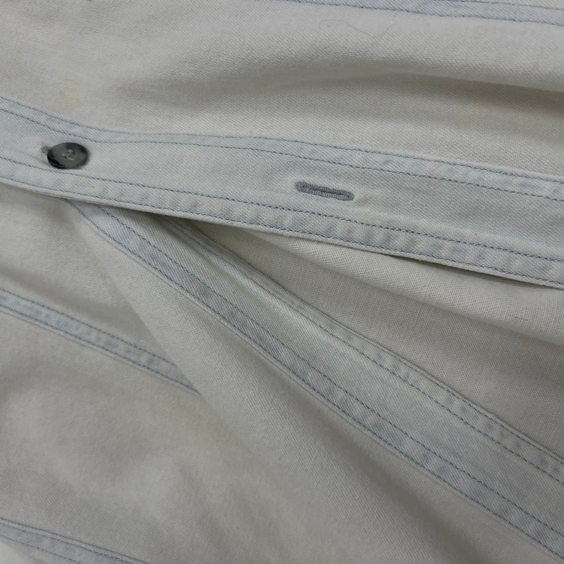 jpn vtg 빈티지 후드 데님 셔츠 L 상품이미지10