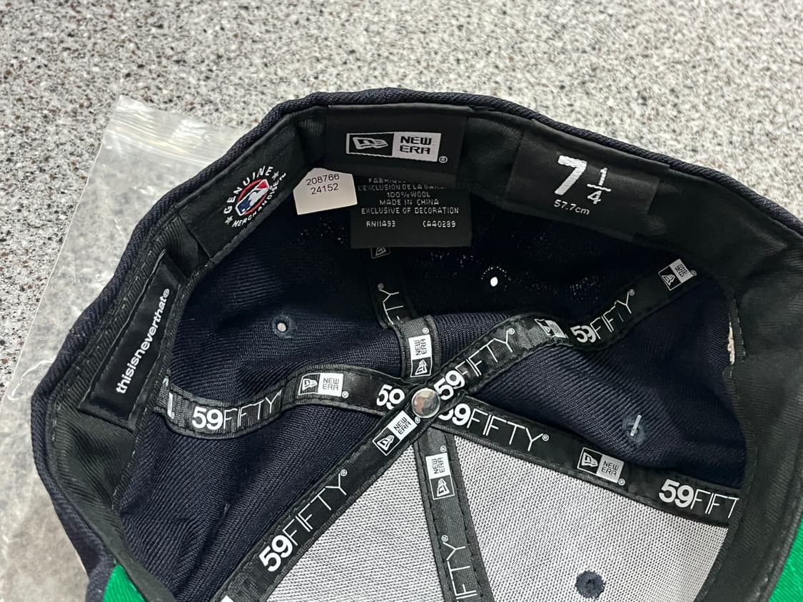 디스이즈네버댓X뉴에라XMLB 뉴욕 양키스 59피프티 클래식 네이비 상품이미지6
