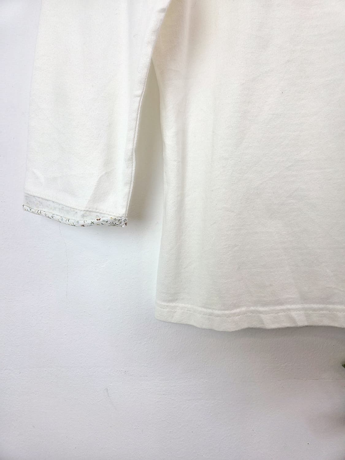 잔꽃 포인트 7부 슬리브 상품이미지6