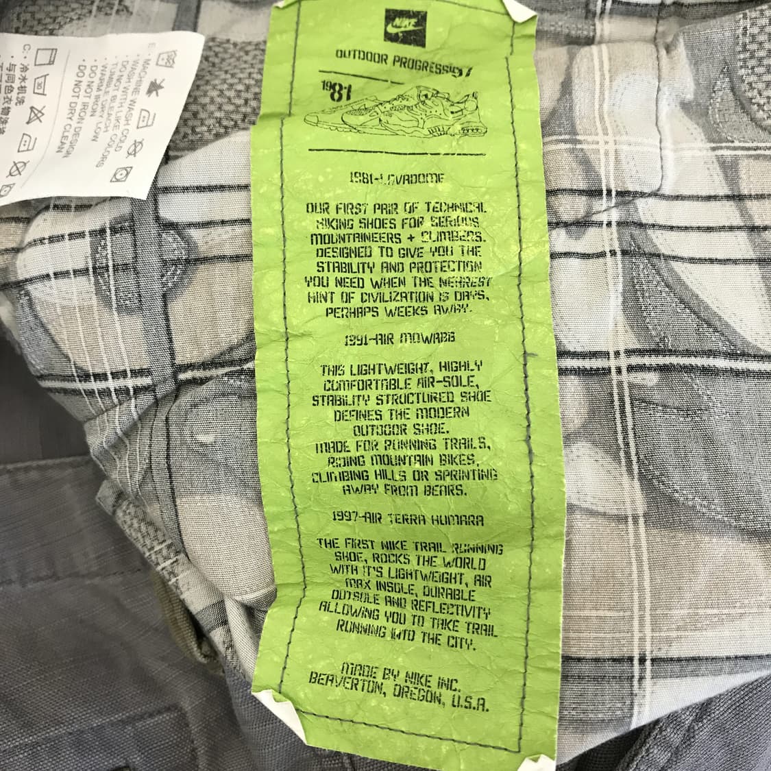 나이키 밀리터리 가먼트 빈티지 카고팬츠 [37-38] 상품이미지7