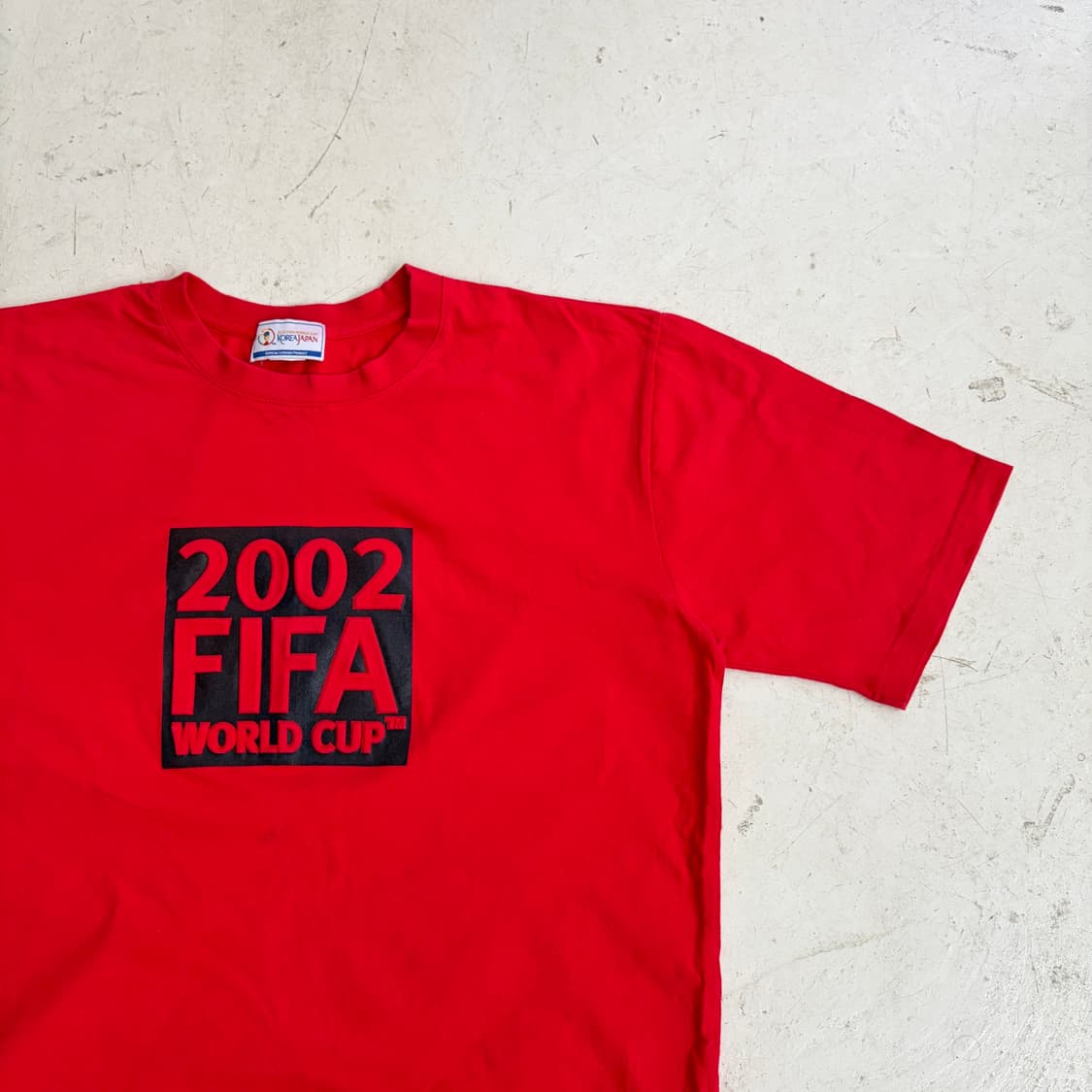 2002 월드컵 FIFA 오피셜 빈티지 반팔티 XL 상품이미지2