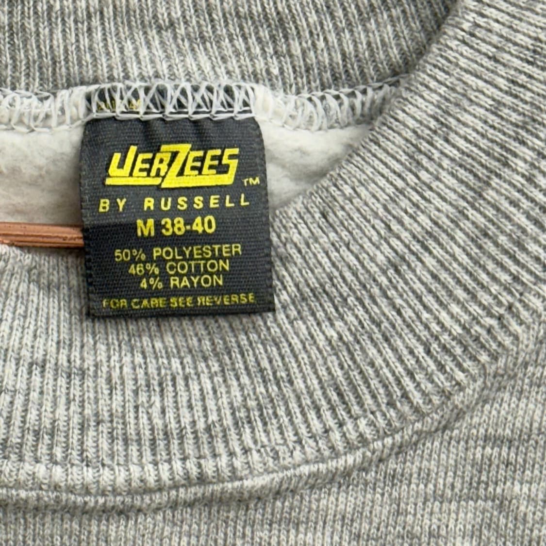 USA 70S 저지스 by 러셀 캣프린팅 그레이 맨투맨 M 상품이미지2