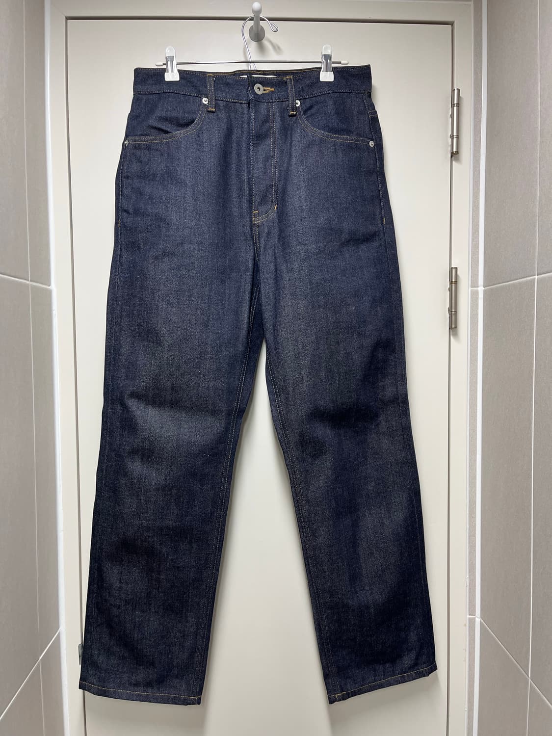 브라운야드 레귤러 셀비지 데님 인디고  3 상품이미지1