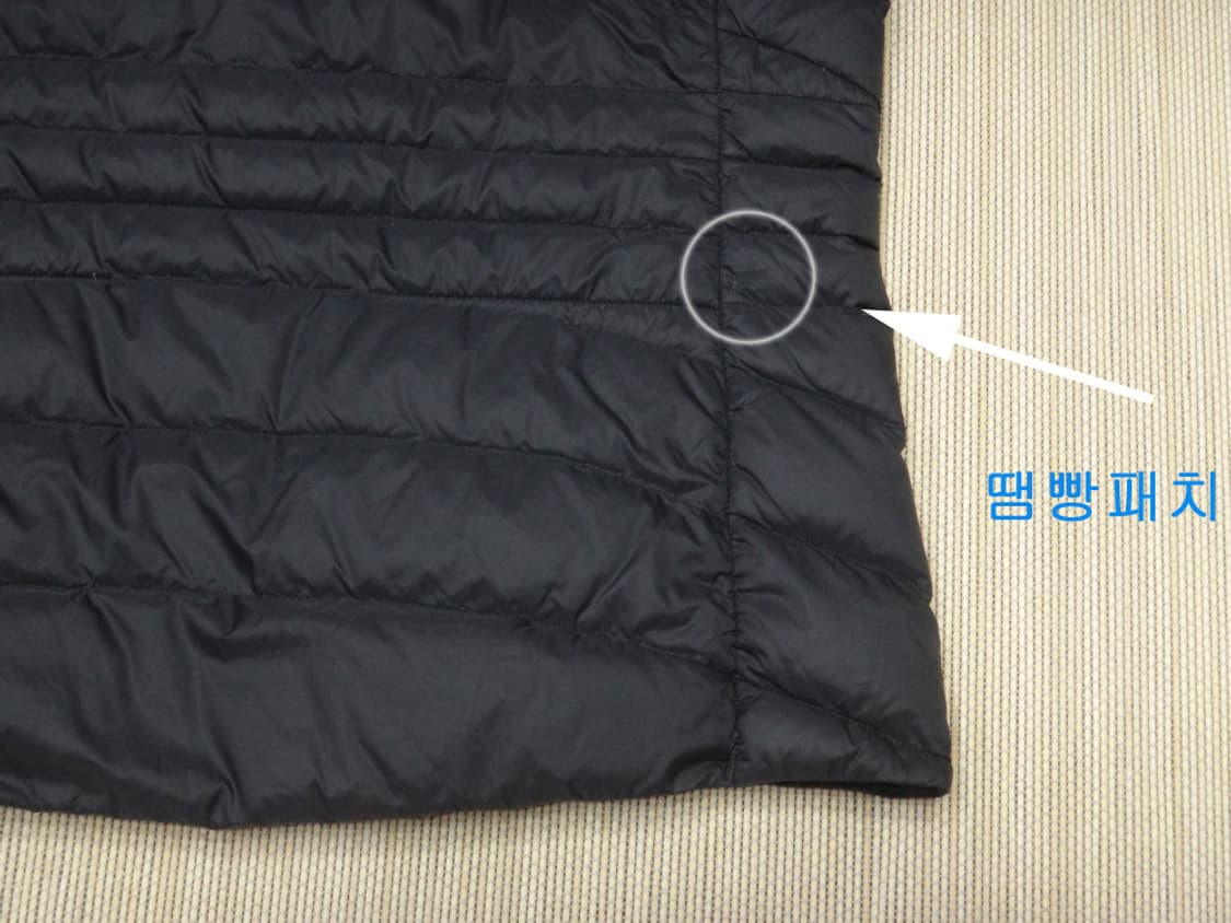 (105) 헤지스 골프 퍼피로고 여성 덕다운 베스트 상품이미지7