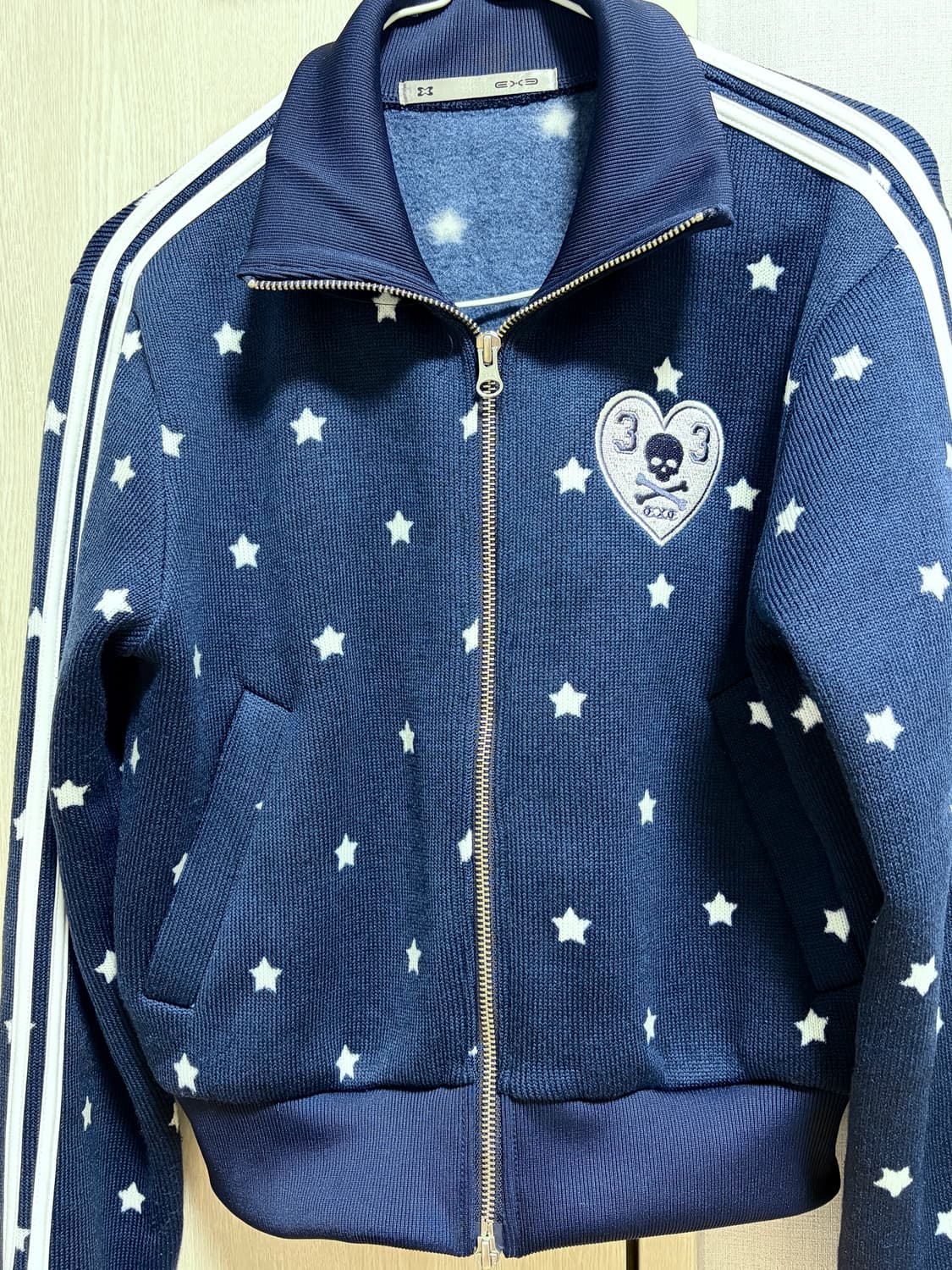 셋업이엑스이 스타스포티 집업 네이비 상품이미지3