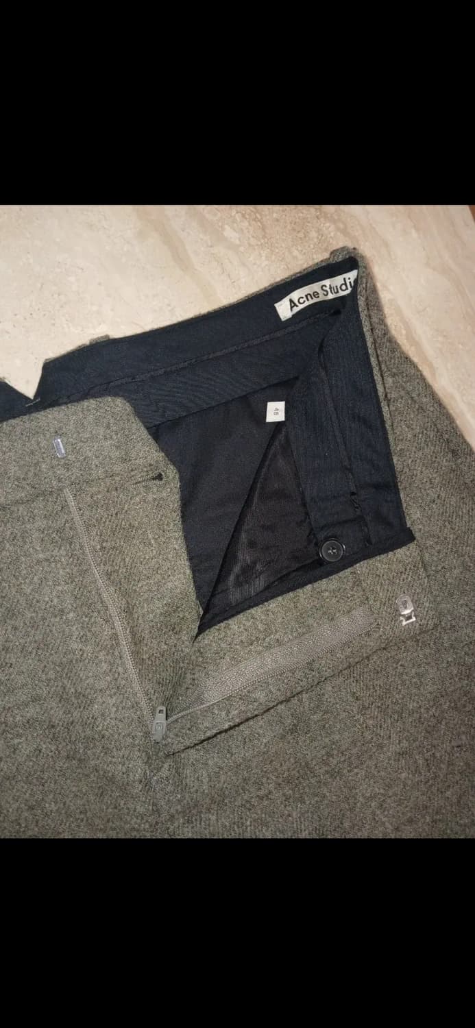 ACNE STUDIO WOOL TROUSER 상품이미지2