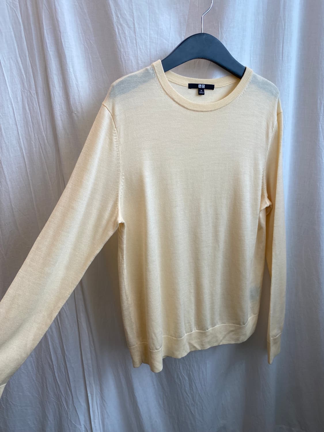 UNIQLO 옐로우 니트탑(XL) 상품이미지5