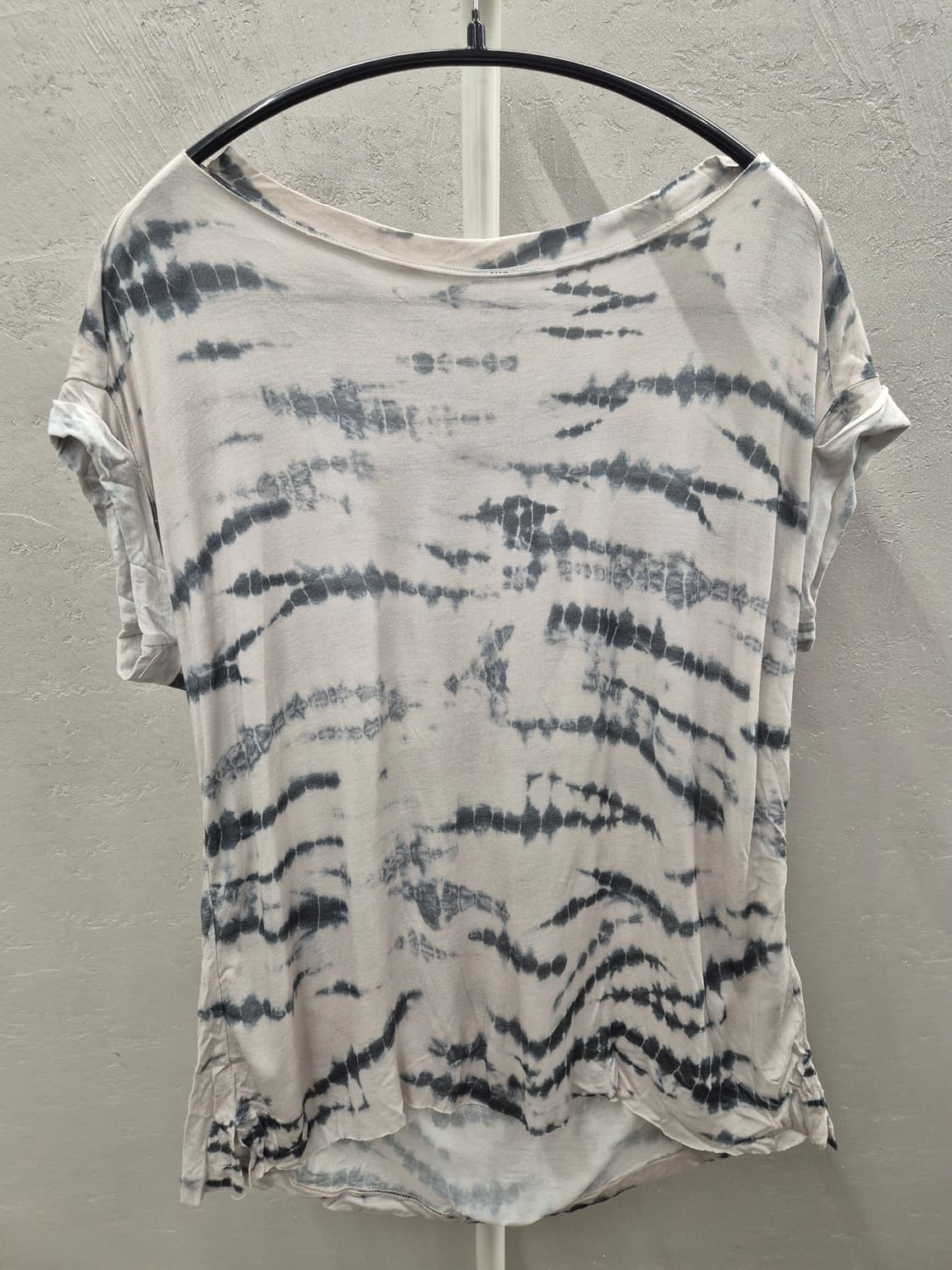 올세인츠 반팔 티셔츠 아이보리/블랙 XS 상품이미지2