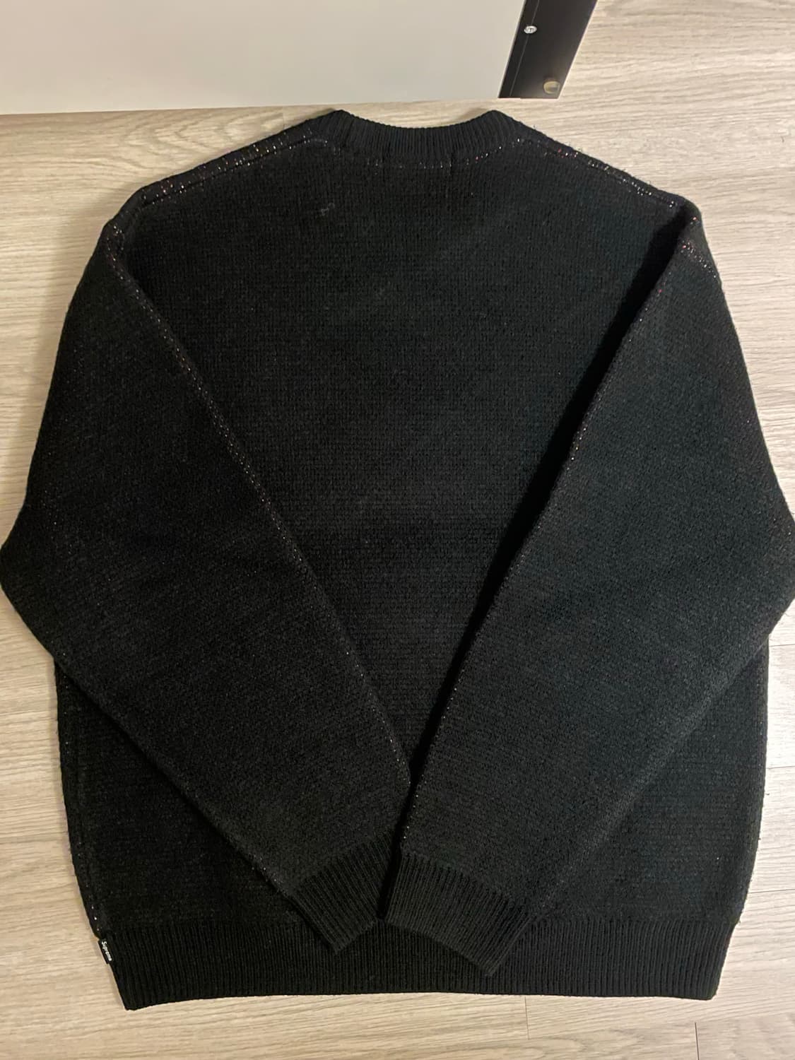 슈프림 타겟 스웨터 블랙 M 상품이미지4