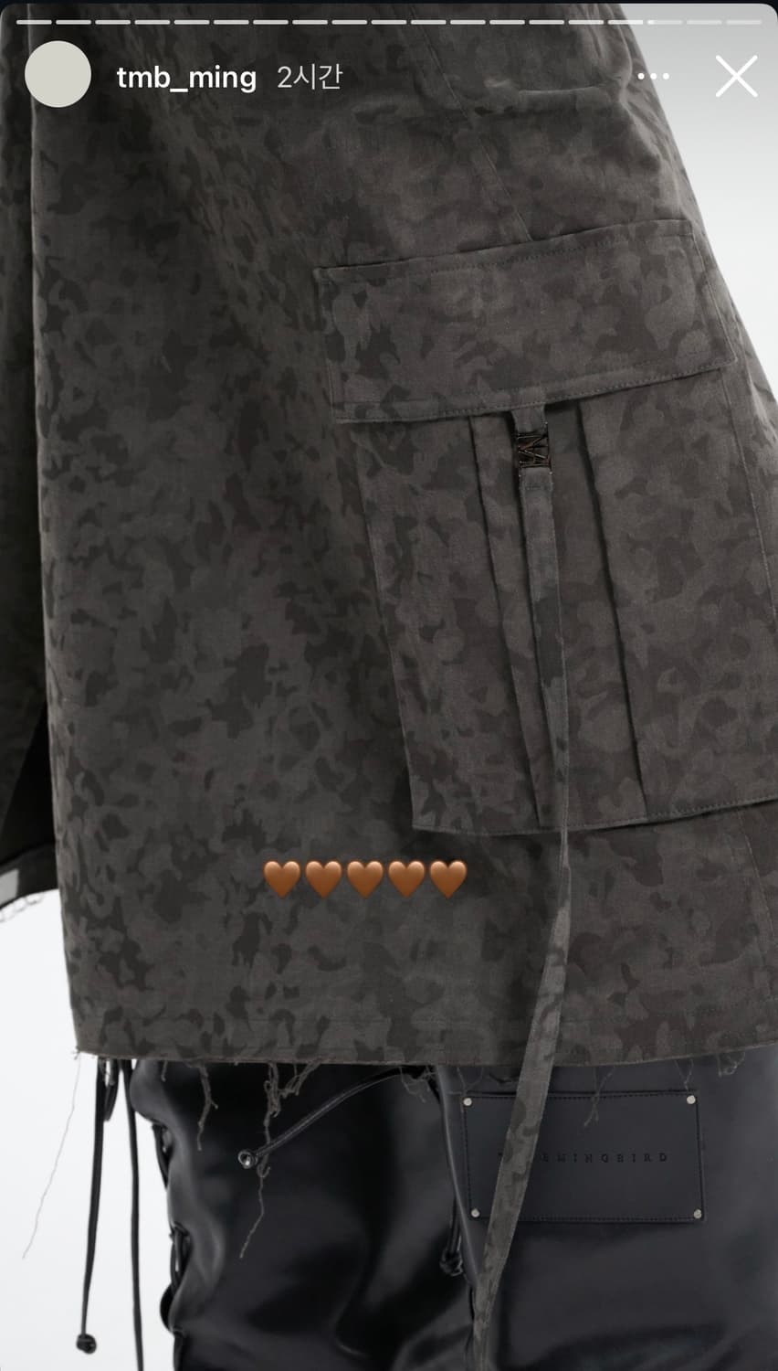 트리밍버드 카모 버뮤다 카고 스커트 카키 상품이미지2