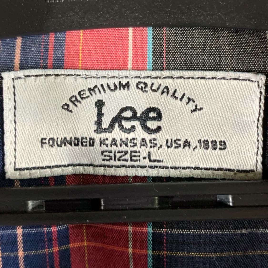 [L] Lee 타탄체크 웨스턴 코튼셔츠 상품이미지4