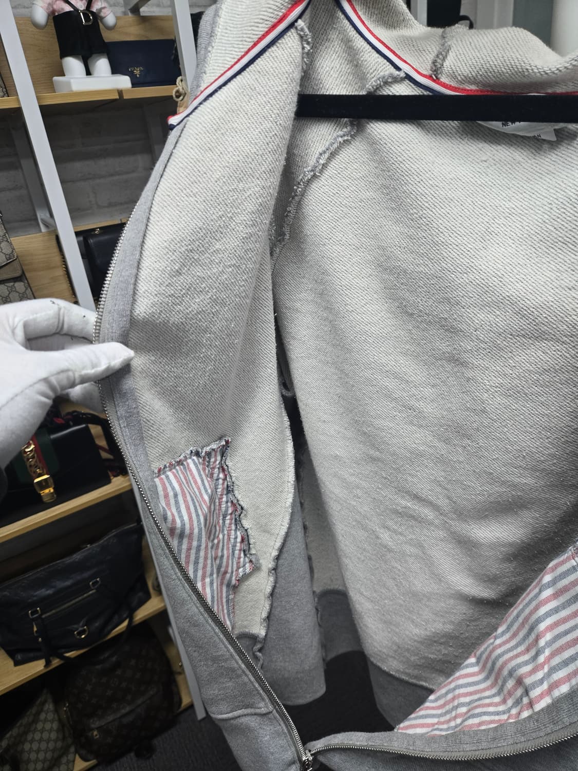 [특가][정품] 톰브라운 후드집업 4사이즈 상품이미지6