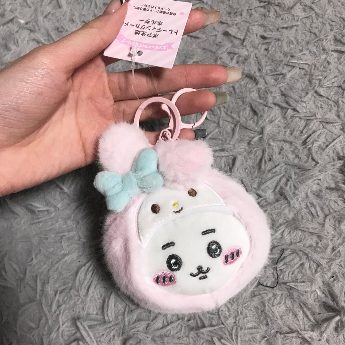 새상품 먼작귀 산리오 마이멜로디 치이카와 하치와레 우사기 동전지갑 키링 상품이미지1
