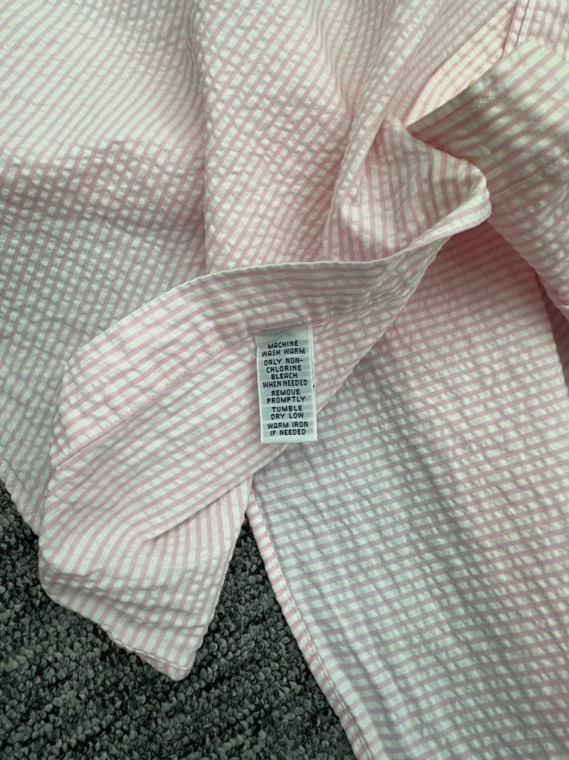 (XL)폴로 시어커서 셔츠-M610 상품이미지5