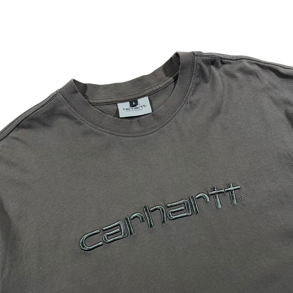 [Carhartt WIP] 칼하트윕 자수로고 반팔티셔츠 상품이미지2