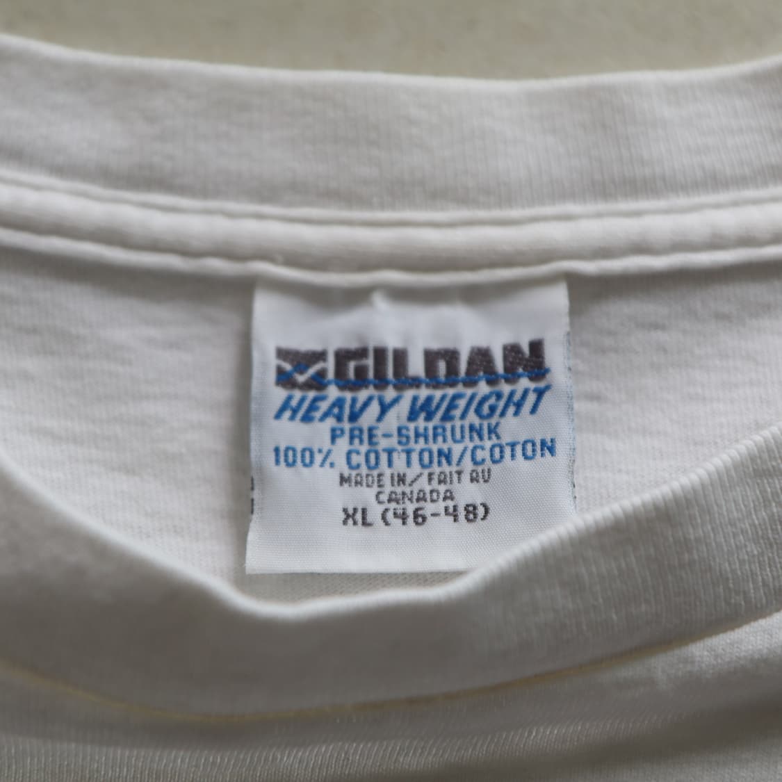 90s 캐나다제 길단 라디오스테이션 티셔츠(XL) 상품이미지6