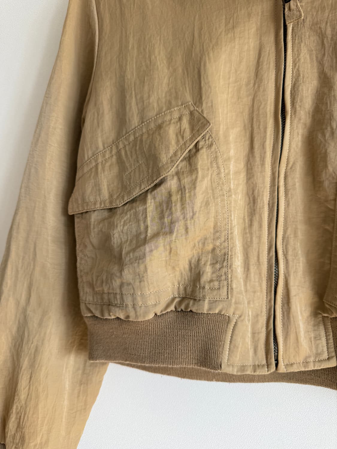 NICE CLAUP 나일론 탱커자켓 상품이미지4