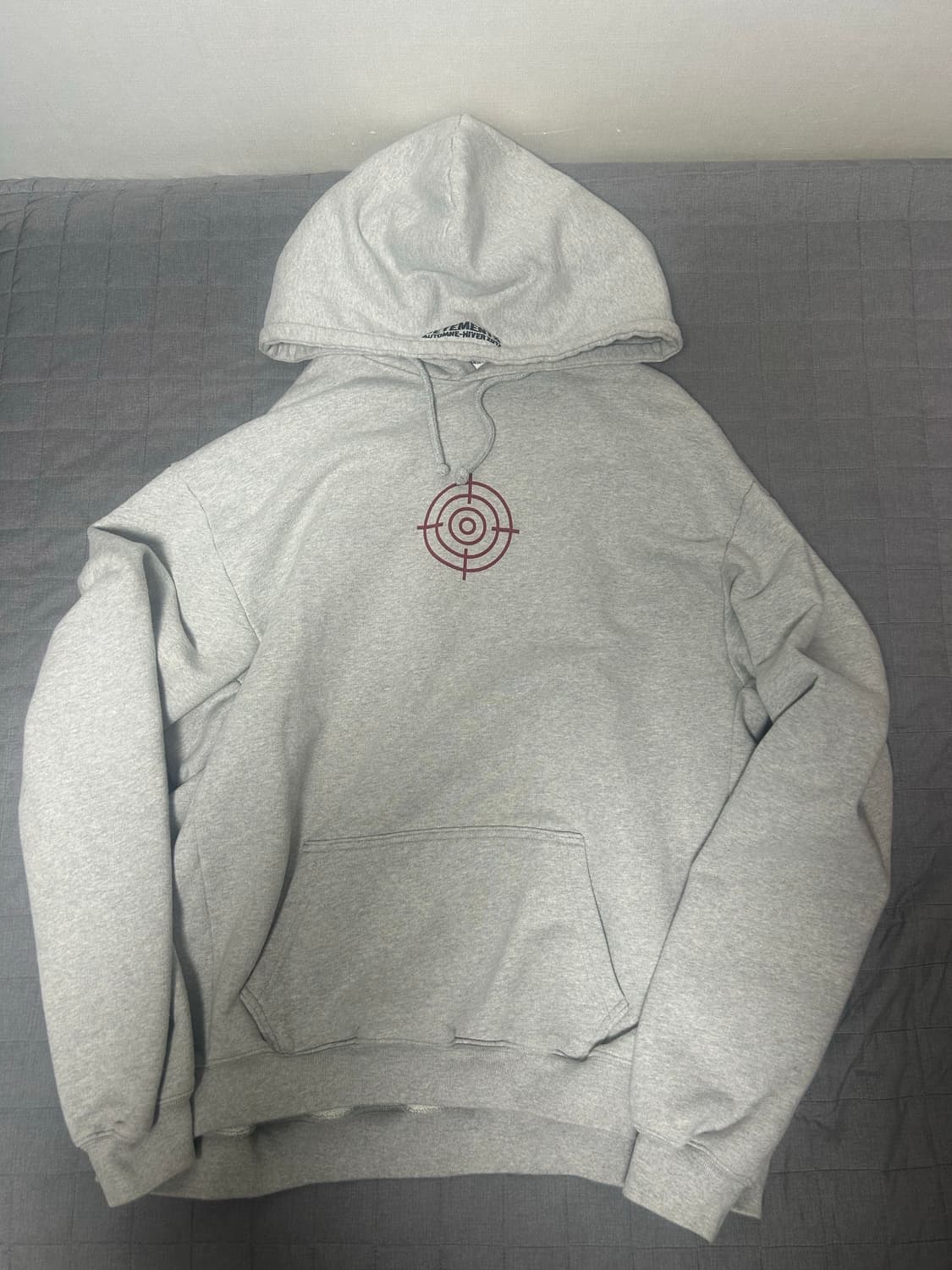 [M] 베트멍 건클럽 센스 한정판 후드 티셔츠 그레이 상품이미지2