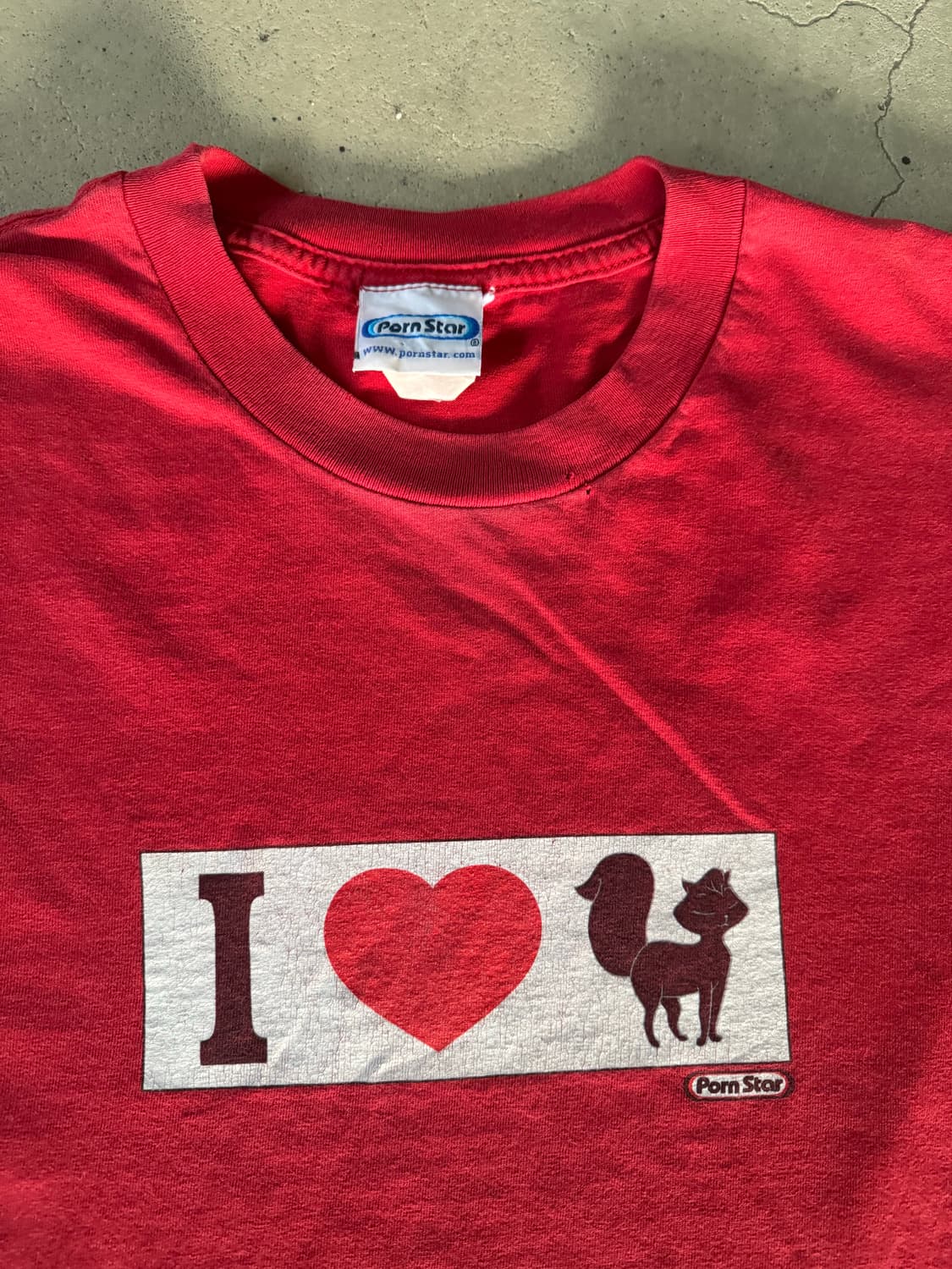 90$ 빈티지 90s Porn star 티셔츠 XL 상품이미지2