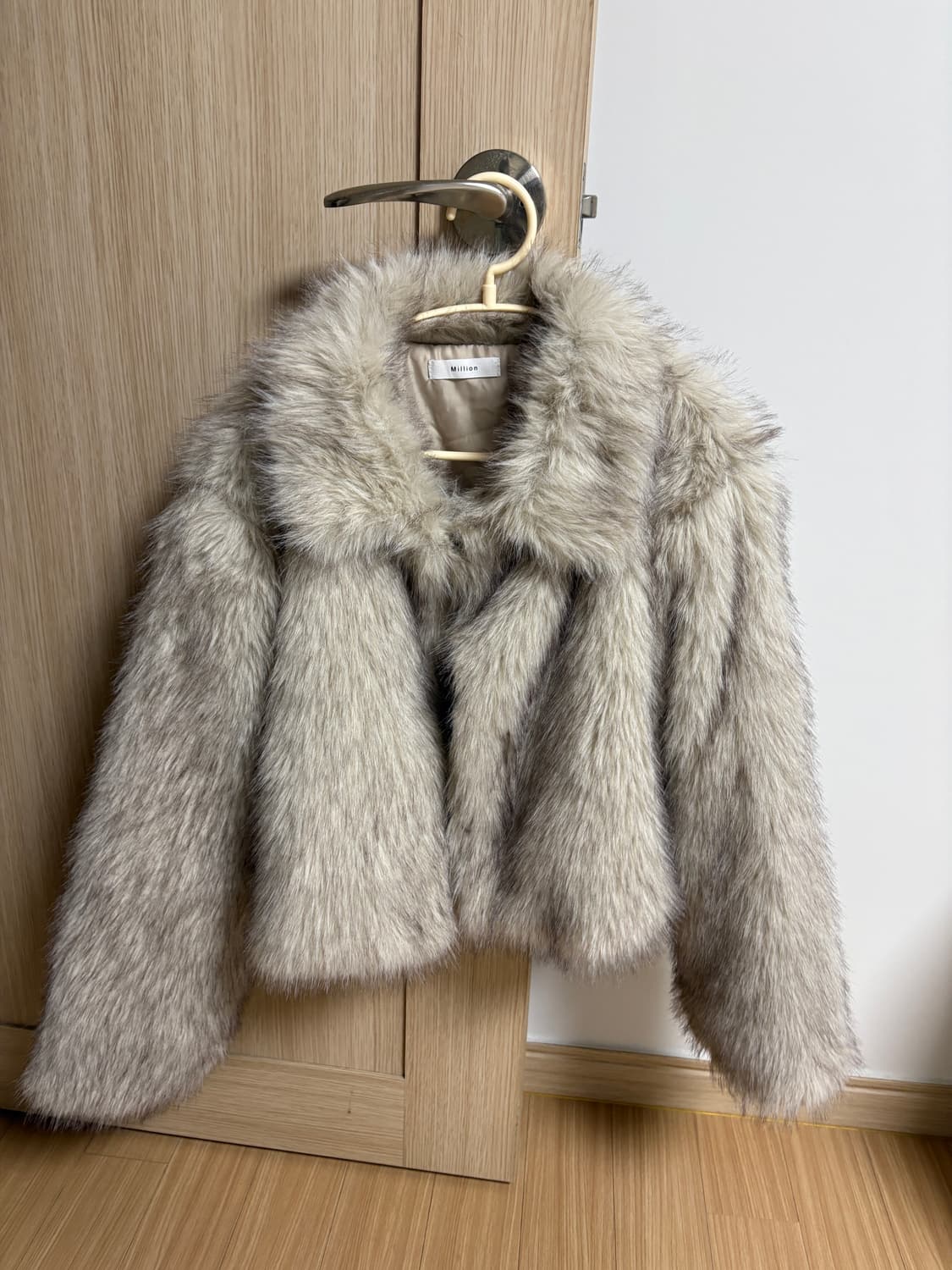 퍼 자켓 그레이 상품이미지4