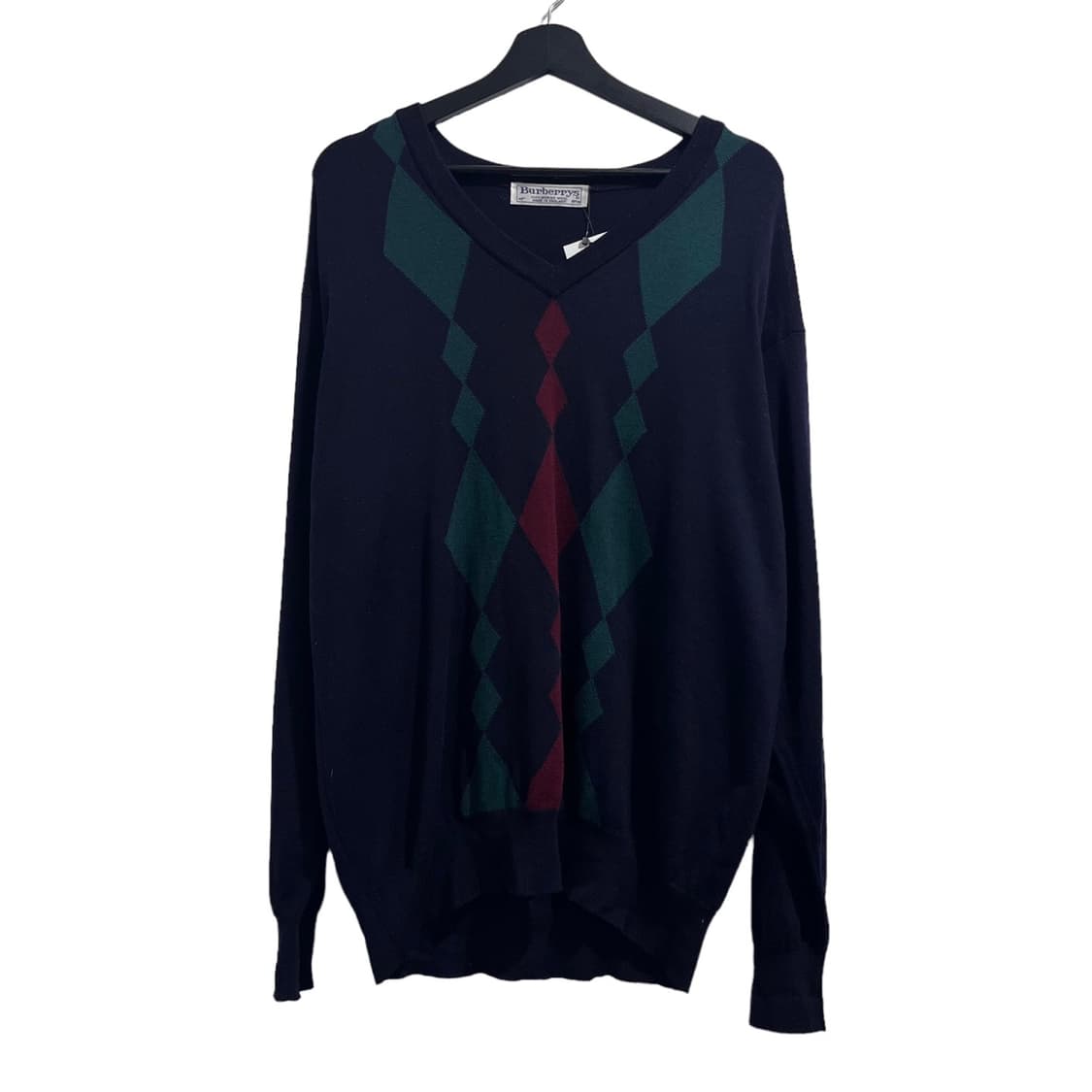 버버리 아가일 브이넥 니트 상품이미지2