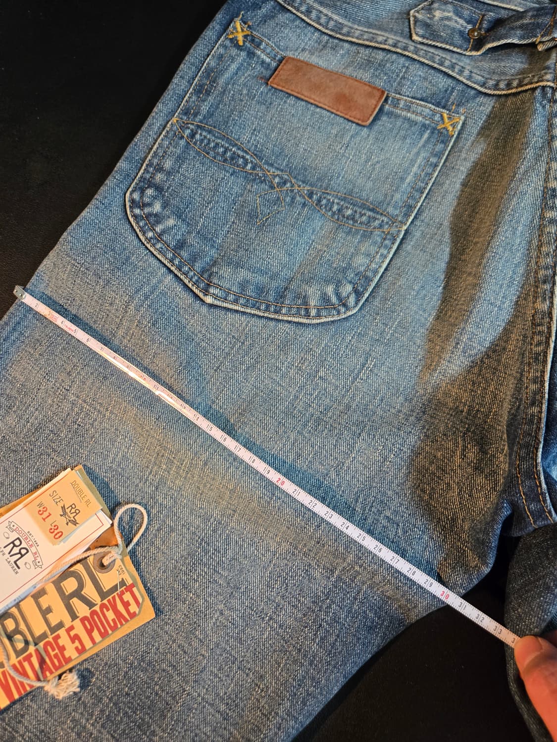 RRL  Slim Fit East-West Selvedge Jean 상품이미지8