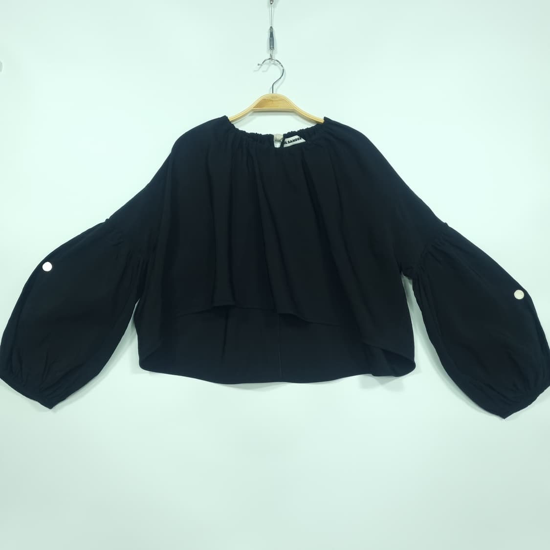 JILSANDER 질샌더 래글런 셔링 풀오버 블라우스 상품이미지4