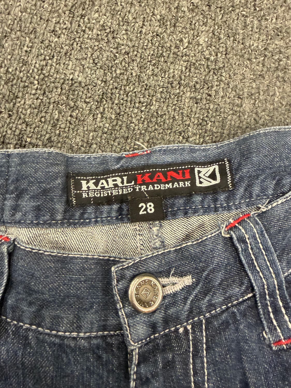 28)Karl Kani 빈티지 버뮤다 데님팬츠 상품이미지4