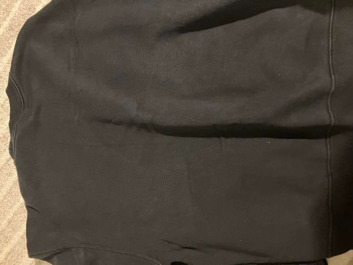 스투시 x 나이키 맨투맨 블랙 S 상품이미지4