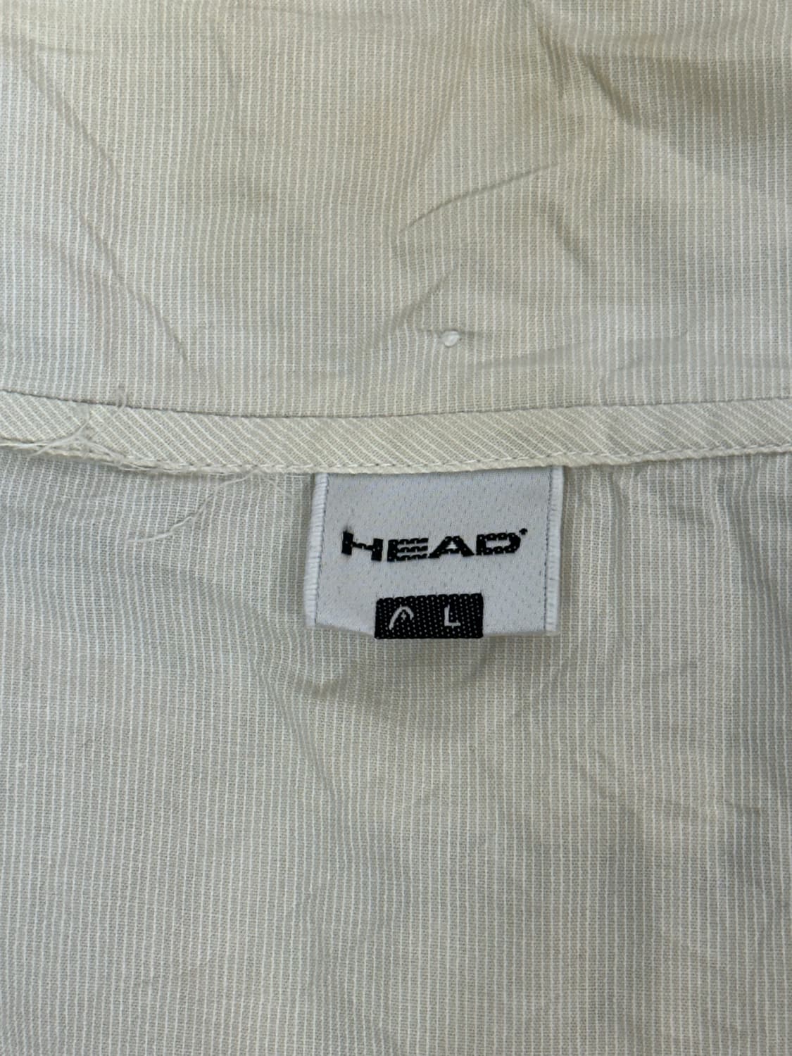 헤드 화이트 오버핏 올드스쿨 바람막이 후드 자켓 L 상품이미지7