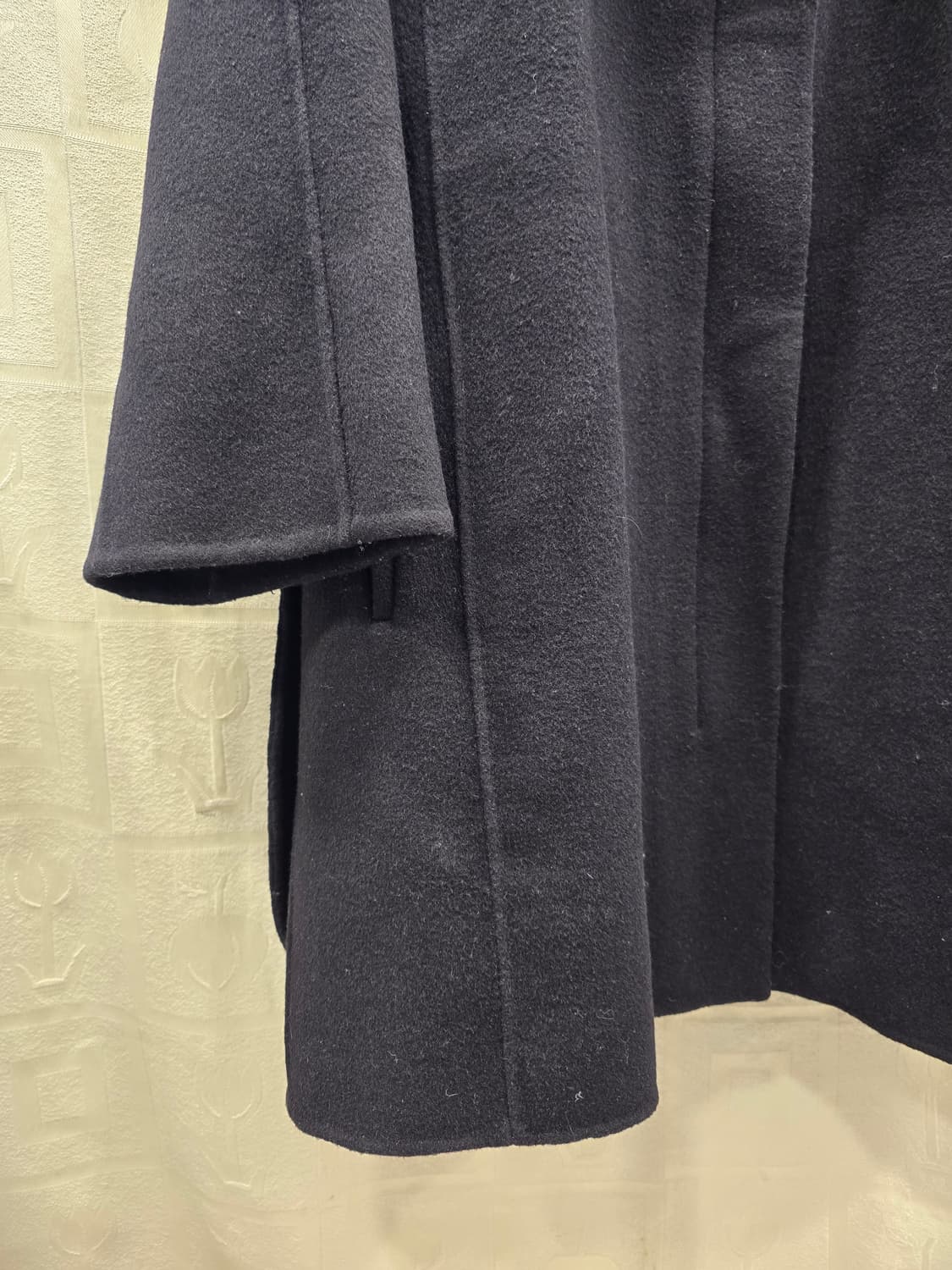 지고트 JIGOTT 모+캐시미어 핸드메이드 후드 모직 코트 프리사이즈 상품이미지4