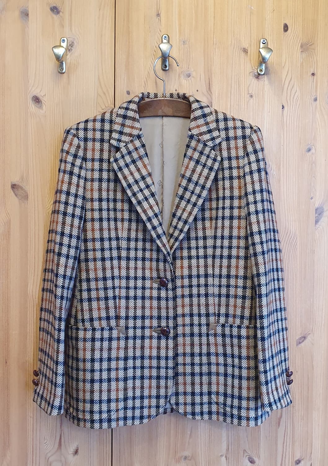 55.닥스 체크 자켓 상품이미지2