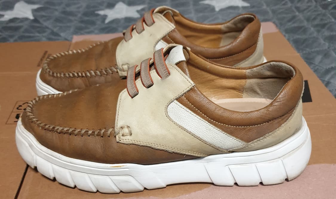 SODA SAGE 클래식 보트 슈즈 브라운 (270) 상품이미지2