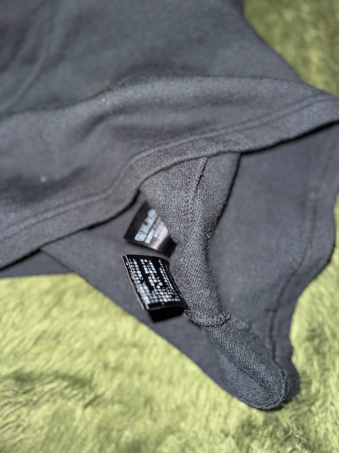 00s 히스테릭 글래머 글리터 로고 롱슬리브 원피스 블랙 상품이미지6