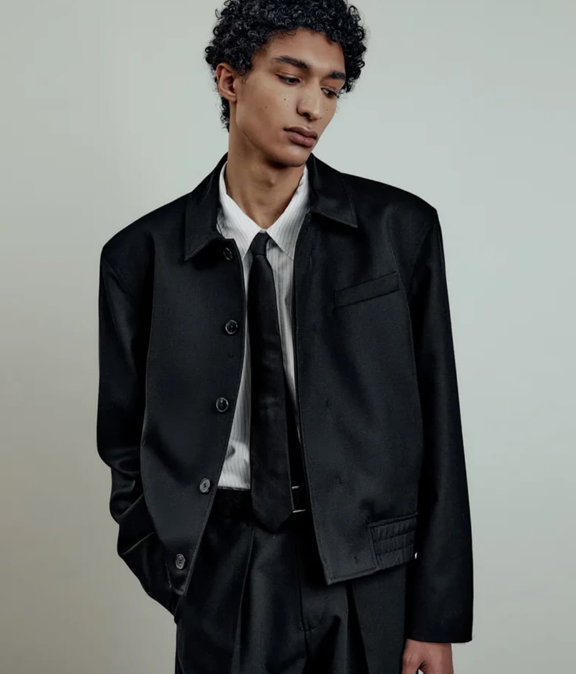 엘무드 엘버튼 울 블랜드 자켓 상품이미지1