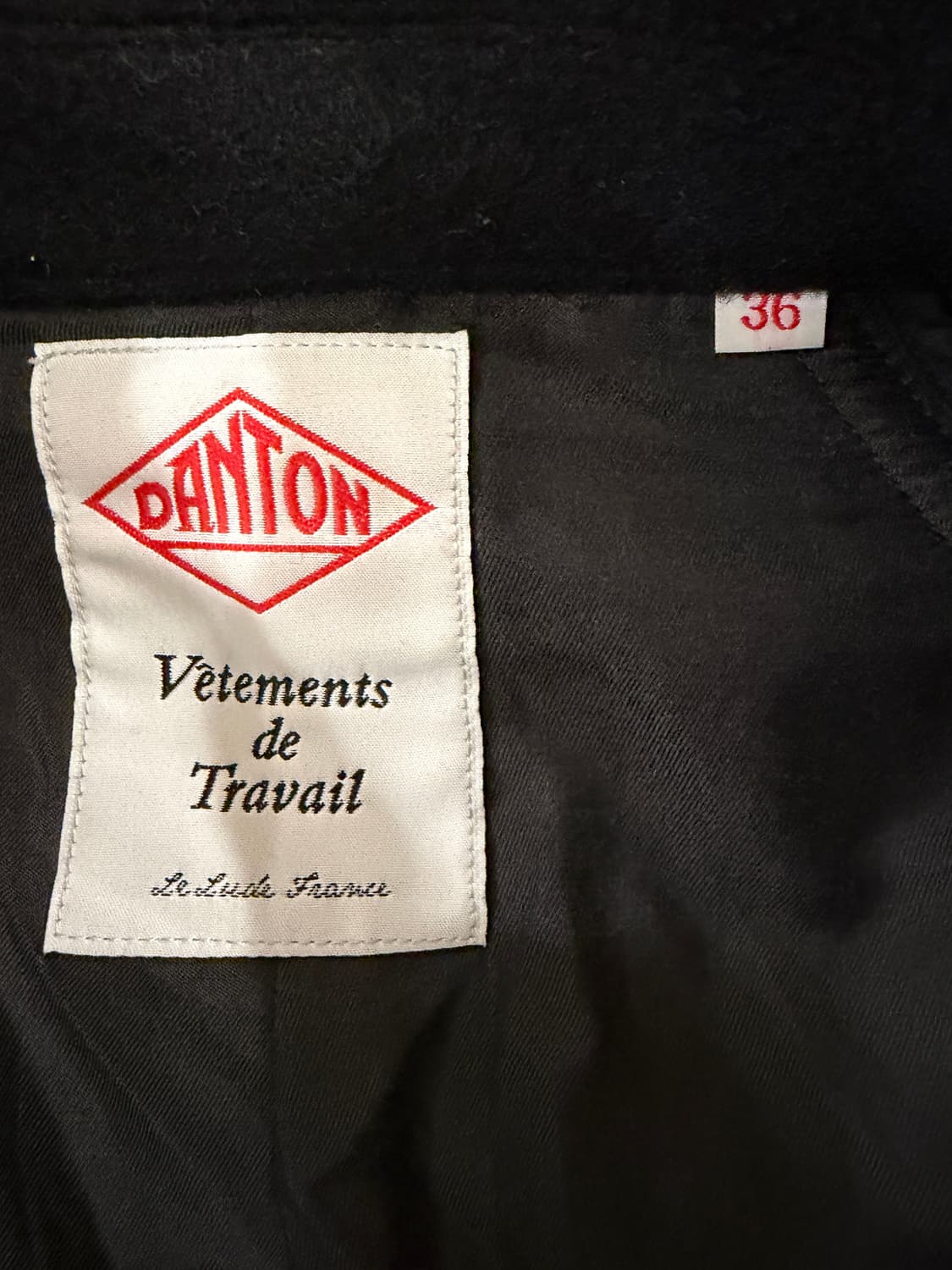 단톤 울 하프 코트 상품이미지6