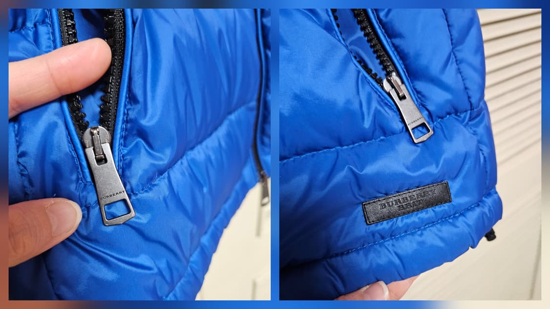 [명품] 버버리 후드 다운 패딩 베스트, 조끼 (여성,남성) 상품이미지9