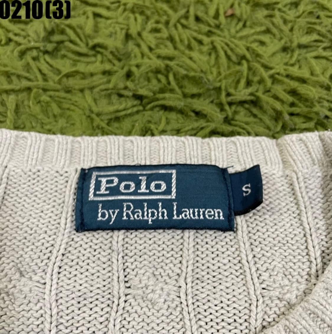 폴로 랄프로렌 크롭 케이블 니트 상품이미지3